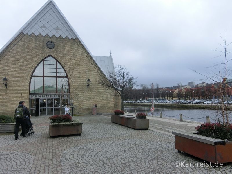 Feskekorka Fischhalle Fischmarkt Göteborg