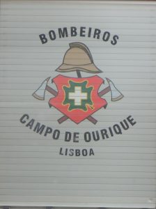Das Logo der Lissabonner Feuerwehr