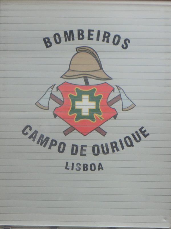 Das Logo der Lissabonner Feuerwehr
