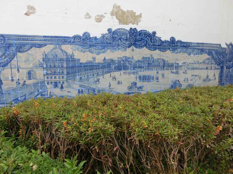 Ein tolles Fliesenbild in Lissabon