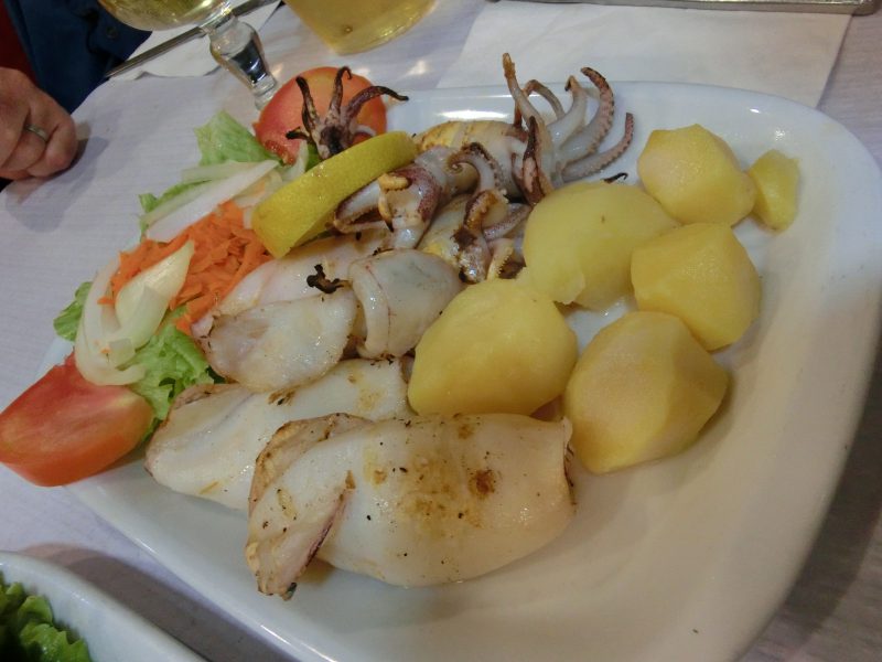 Gegrillte Sepia