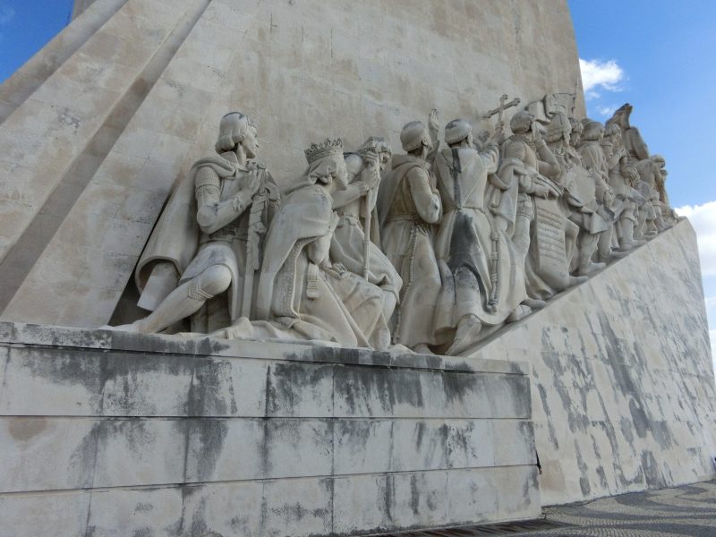 Detailaufnahme vom Padrao dos Descobrimentos