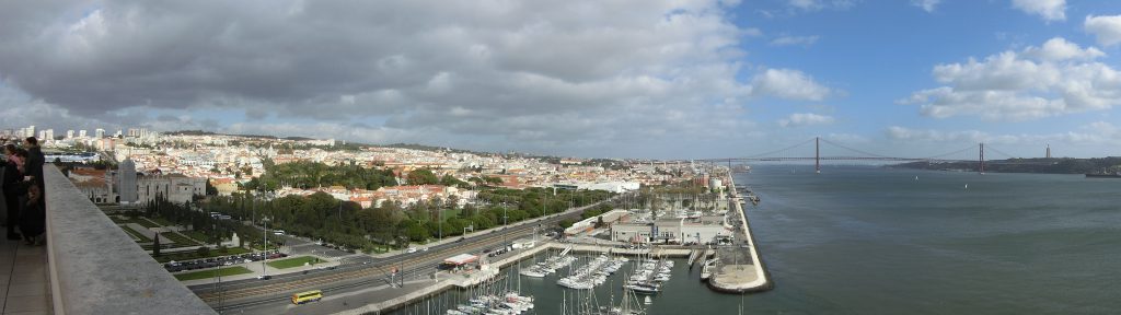 Aussicht vom Padrao dos Descobrimentos