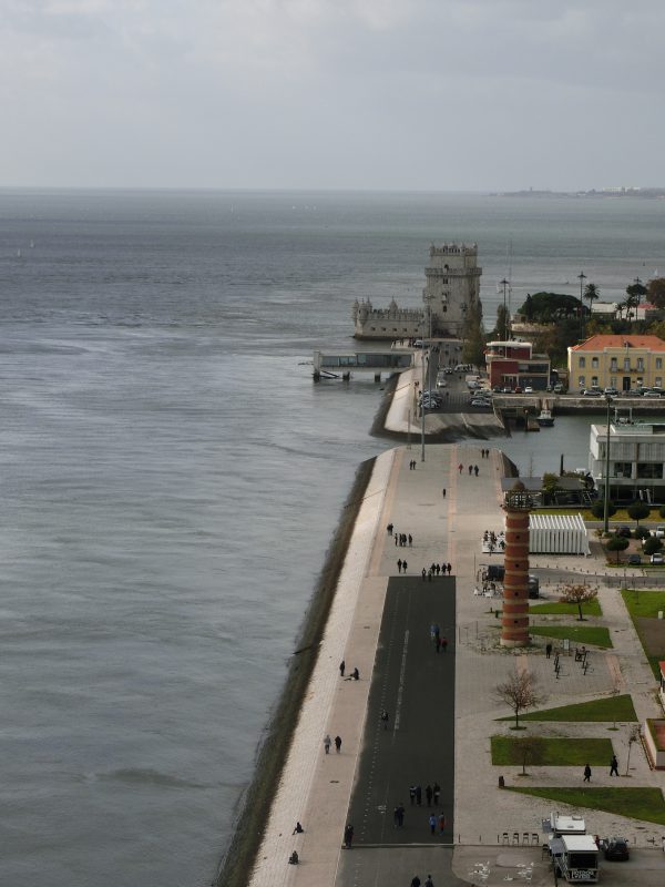 Aussicht auf dem Torre de Belem