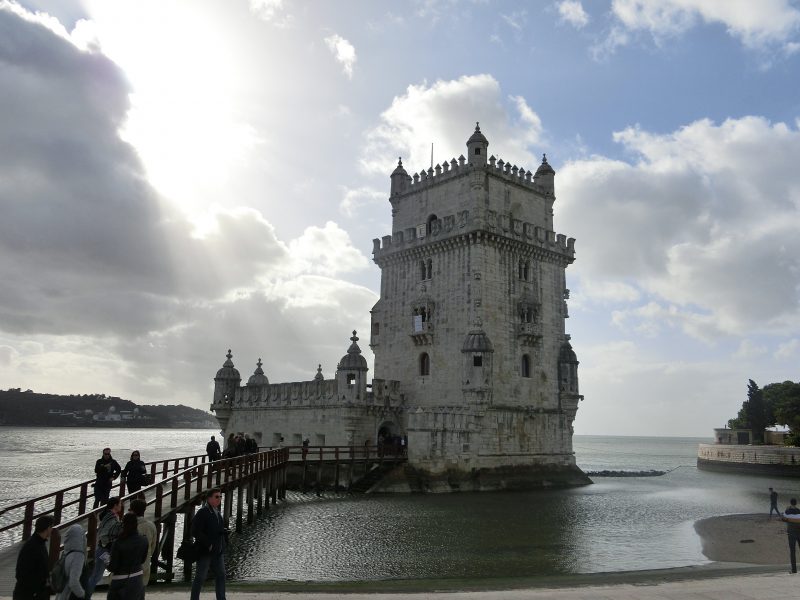 Eines der Wahrzeichen von Lissabon: Torre de Belem