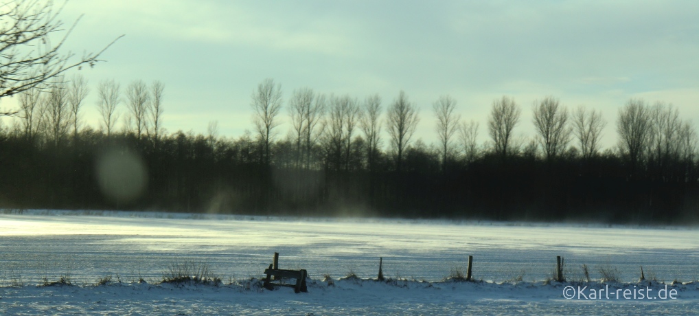 Winterlandschaft in Schleswig Holstein