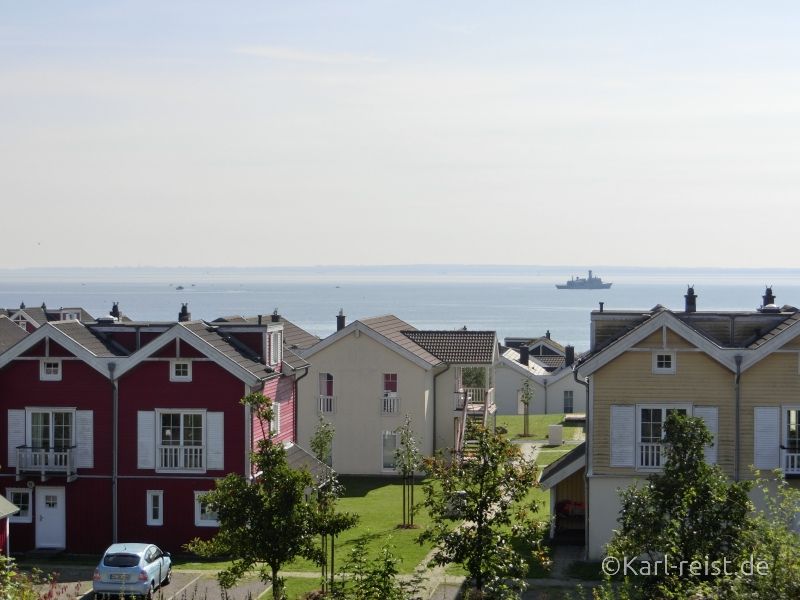 Hansapark Aussicht aus der Westernstadt auf die Ostsee