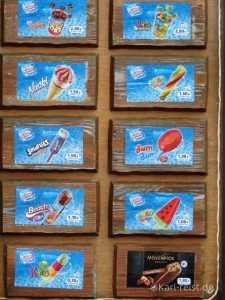 Hansapark Preise für Eis 2016