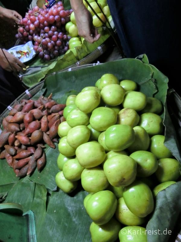 Bild Yangon Nachtmarkt Chinatown