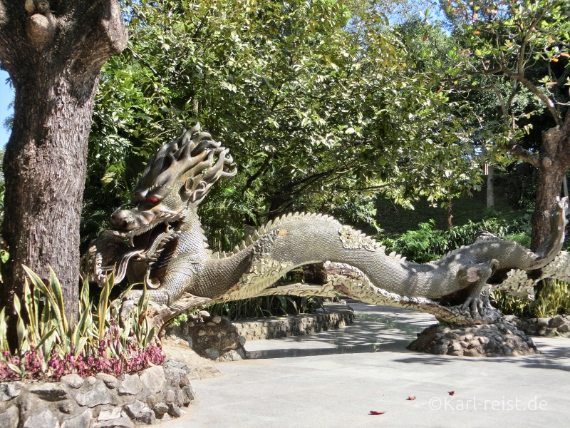 Drachen Figur Yangon Zoo