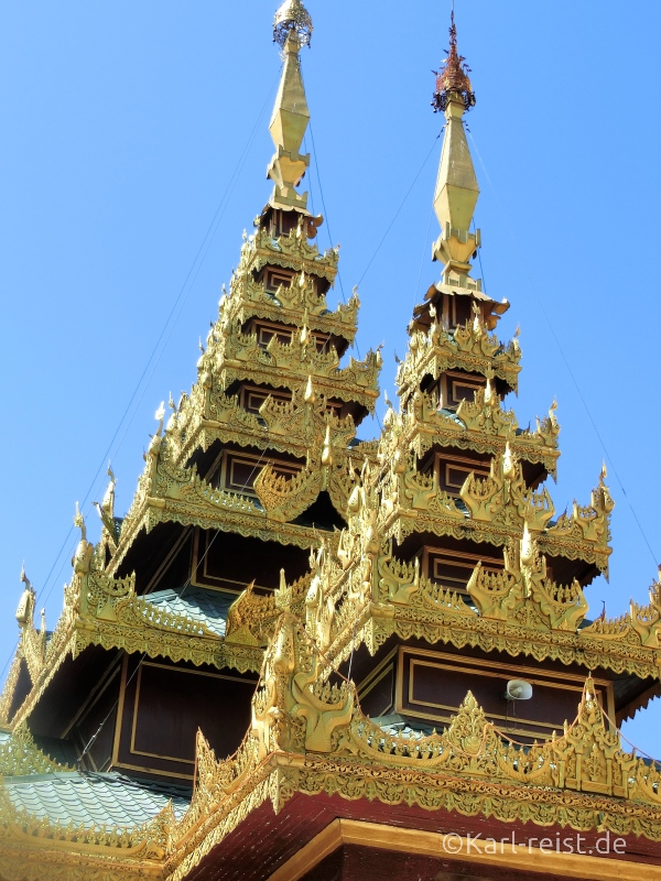 Details Tempel Shwedagon Pagode