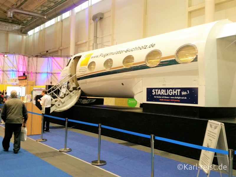 Flugsimulator Reisen Hamburg Reisemesse