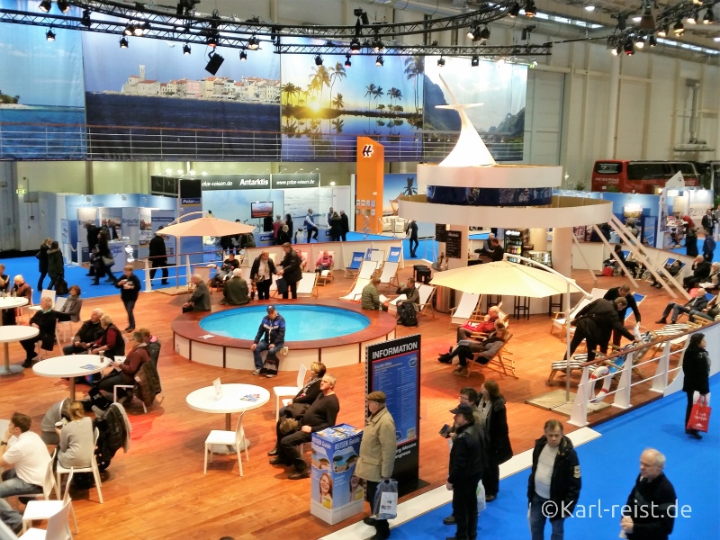 Kreuzfahrt Bereich 3 in Halle B5 Hamburg Reisen Messe