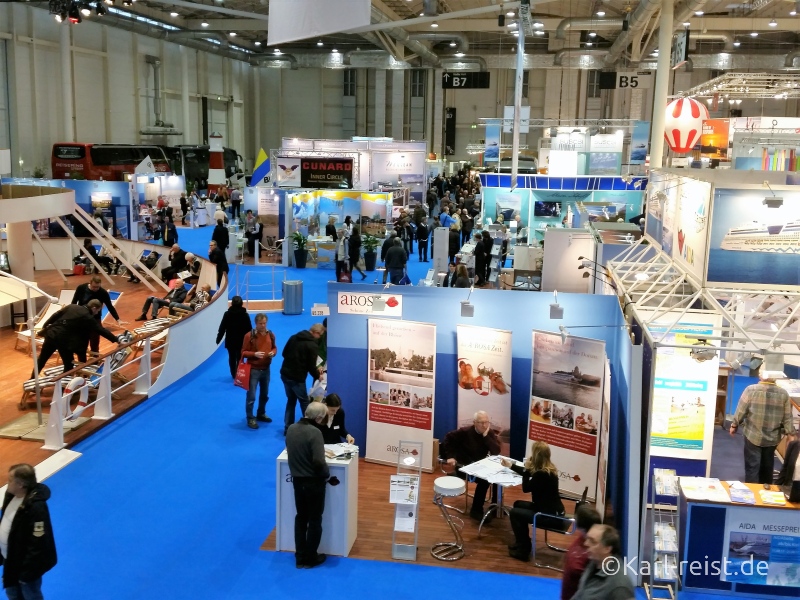 Kreuzfahrt Bereich 2 in Halle B5 Hamburg Reisen Messe
