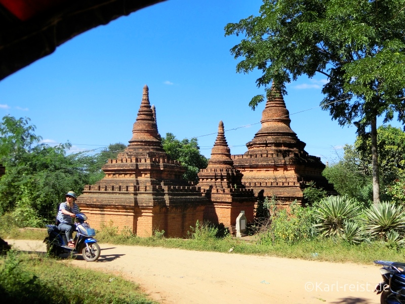 Tempel in Bagan