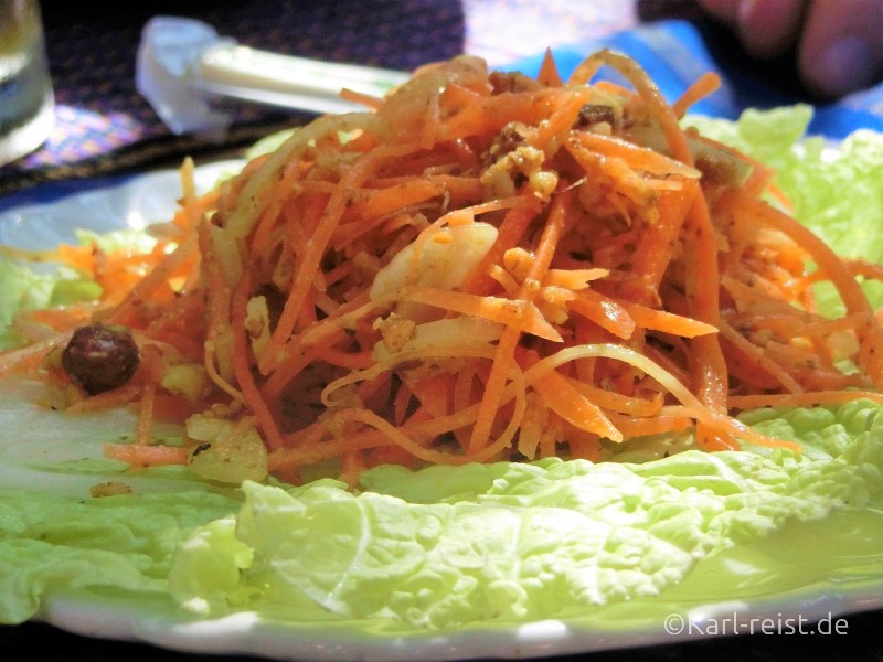 Karottensalat in Myanmar