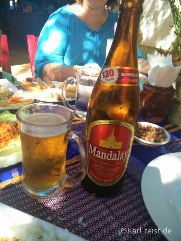 Mandalay Bier in Myanmar