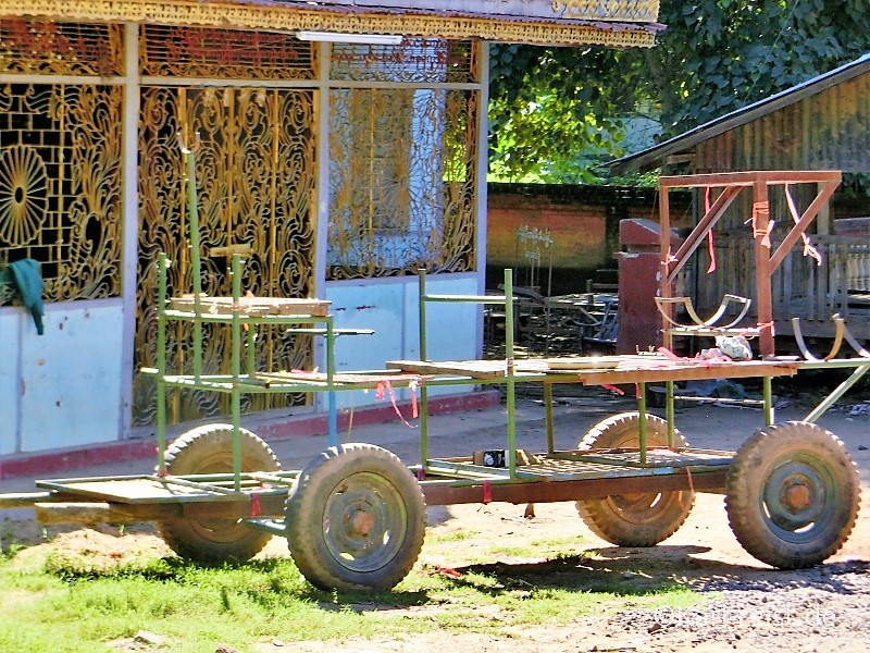 Straßenszene in Nyaung-U