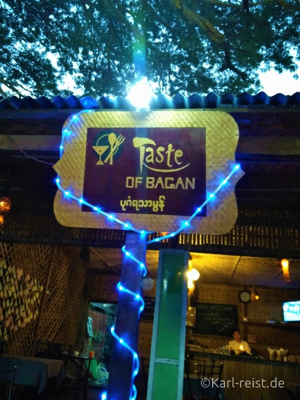 Taste of Bagan