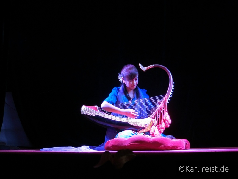 Harfe Mandalay marionettes