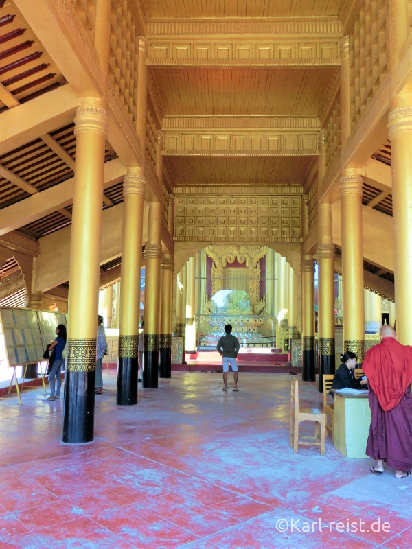 Eingangsbereich vom Mandalay Palace