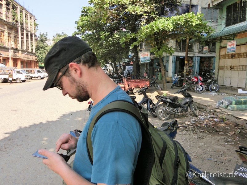 Navigation in Mandalay