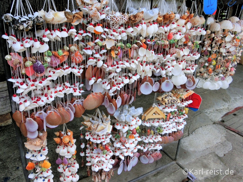 Muscheln Muschelmobile Ban Phe Rayong