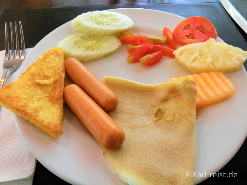 Frühstück im Novotel Rim Pae Rayong Hotel Resort Klaeng Ban Phe 