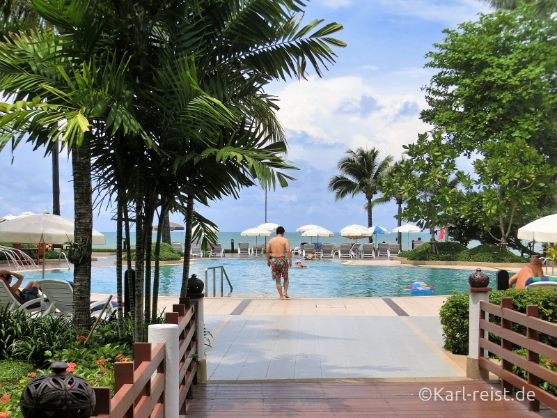 Pool im Novotel Rim Pae Rayong Hotel Resort Klaeng Ban Phe 