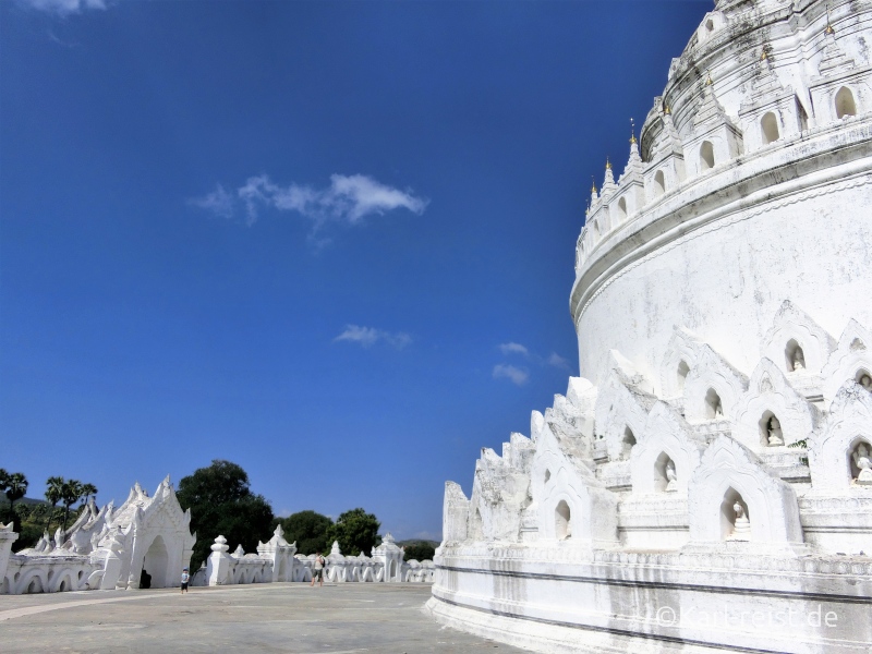 Terrasse der Hsinbyume Pagode