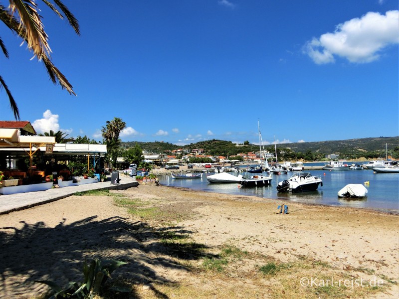 Finikounda Strand Stadtstrand