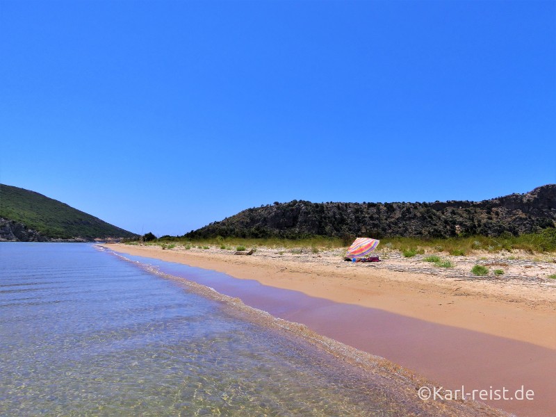 Golden Sand Pylos Ntivari Beach Strand
