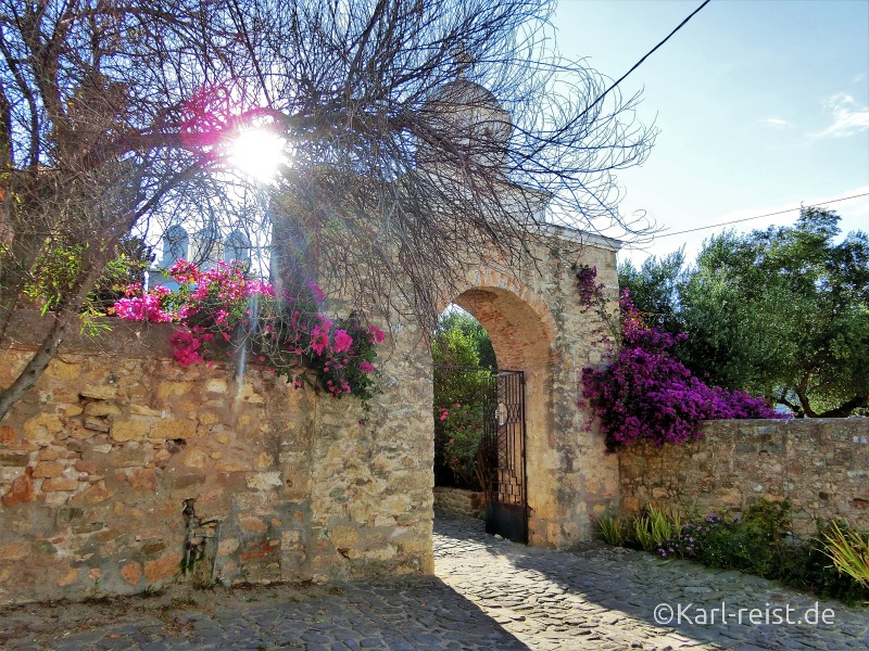 Eingang Kloster Koroni