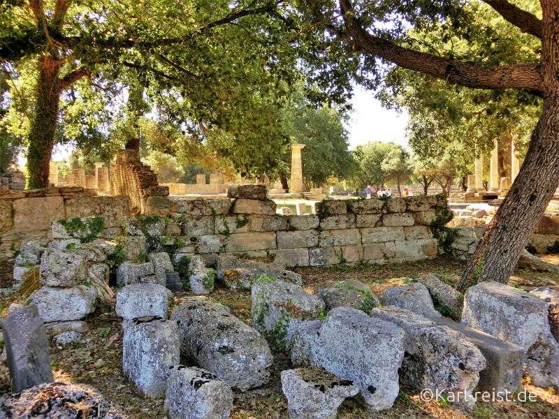 Peloponnes antikes Olympia