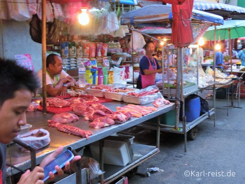 Chanthaburi Thailand Markt