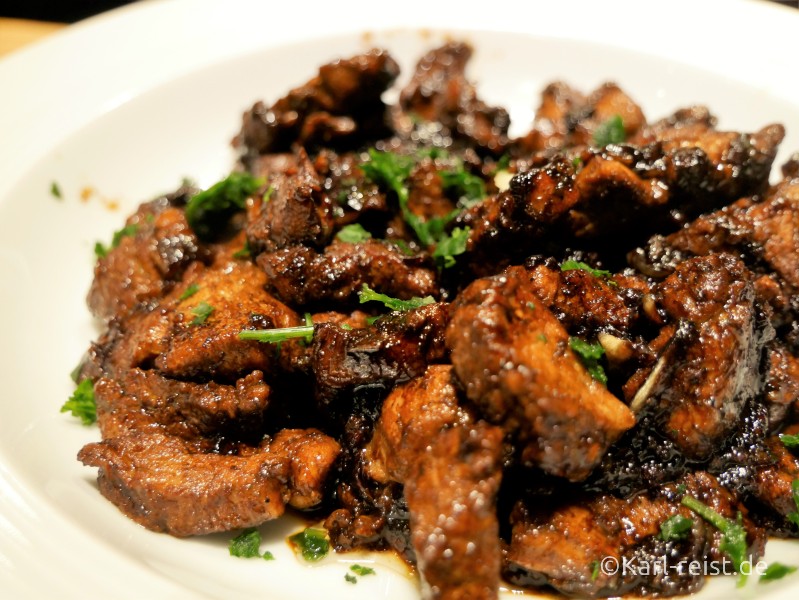 Leckeres Pork Garlic Pepper