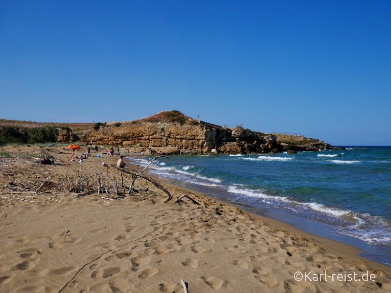 Naturreservat Riserva naturale orientata Oasi Faunistica di Vendicari Strand