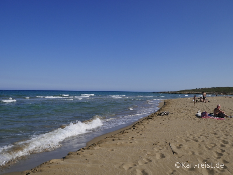 Naturreservat Riserva naturale orientata Oasi Faunistica di Vendicari Strand