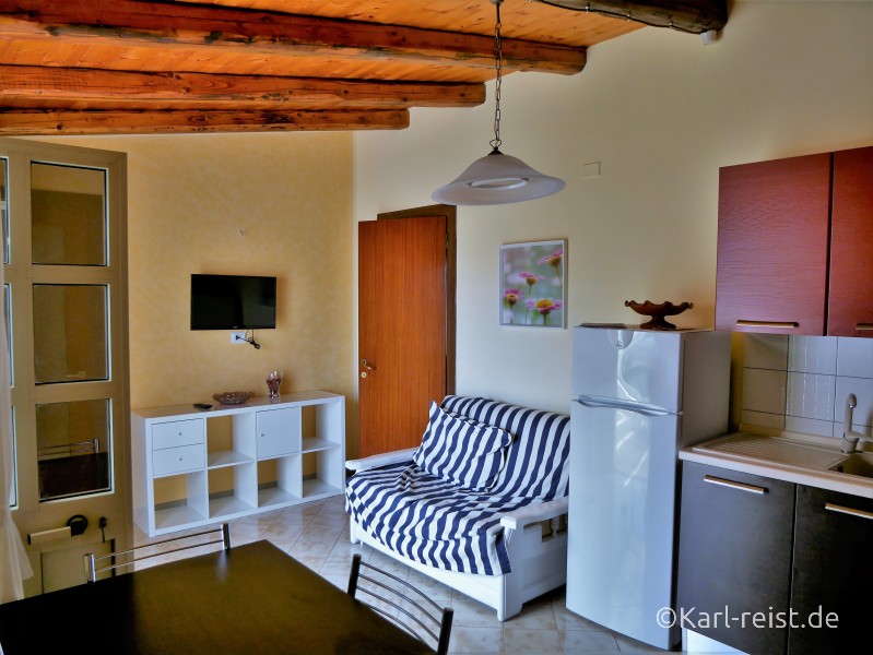 Apartment Cassibile Attico le Magnolie Küche