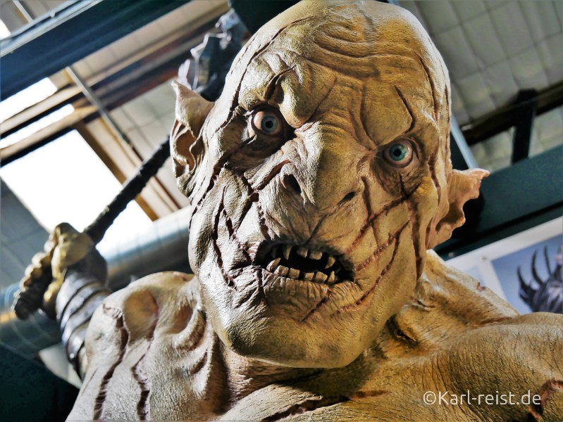 Neuseeland Nordinsel Weta Caves Ork Azog
