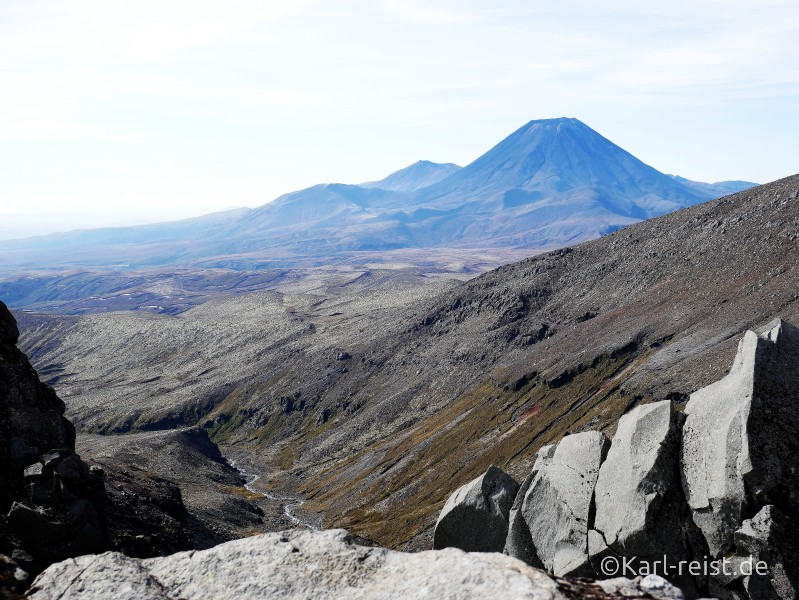 Neuseeland Nordinsel Tongariro National Park Vulkan