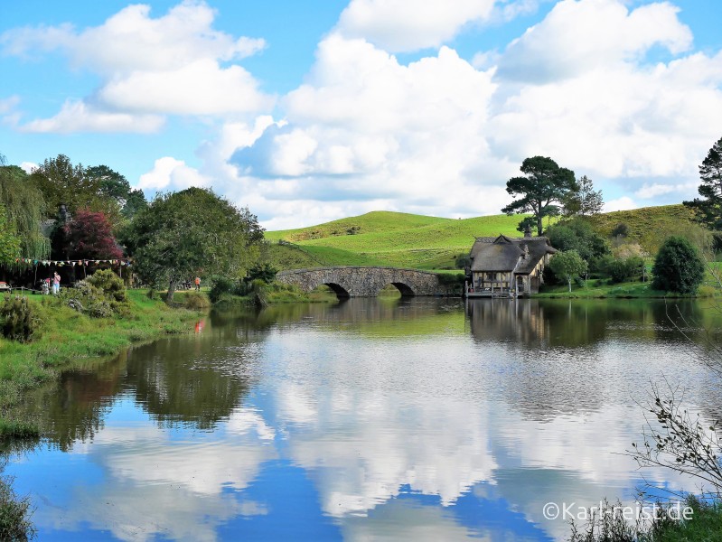 Neuseeland Nordinsel Matamata Hobbiton