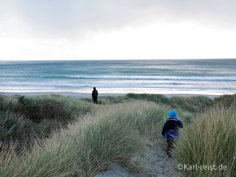Neuseeland Südinsel Strand