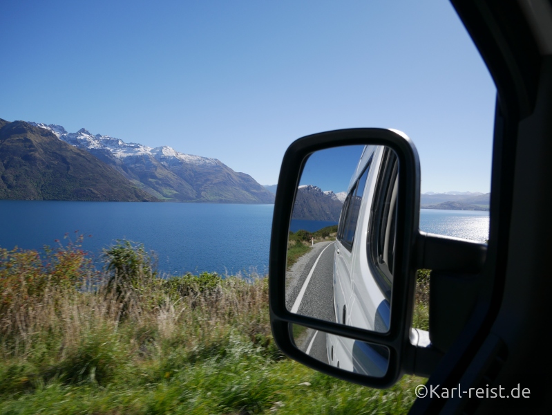Neuseeland Südinsel Berge Queenstown