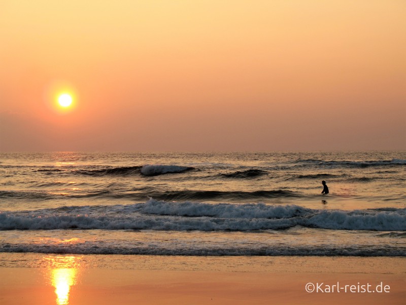 Strand surfen Atlantikküste Frankreich