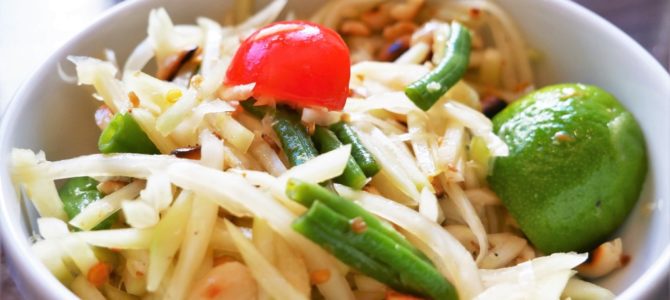Som Tam Thai – Das thailändische Papaya Salat Rezept Som Tam Thai – Das thailändische Papaya Salat Rezept