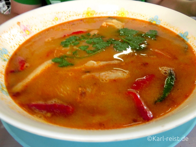 Scharfe Suppe Thailand