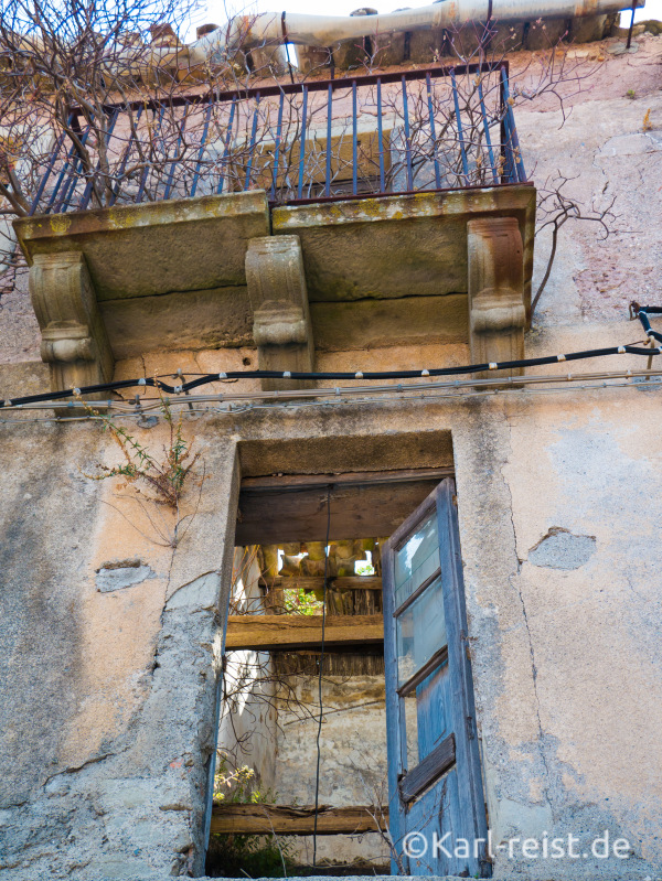 Forza d'Agro Sizilien Verfallenes Haus