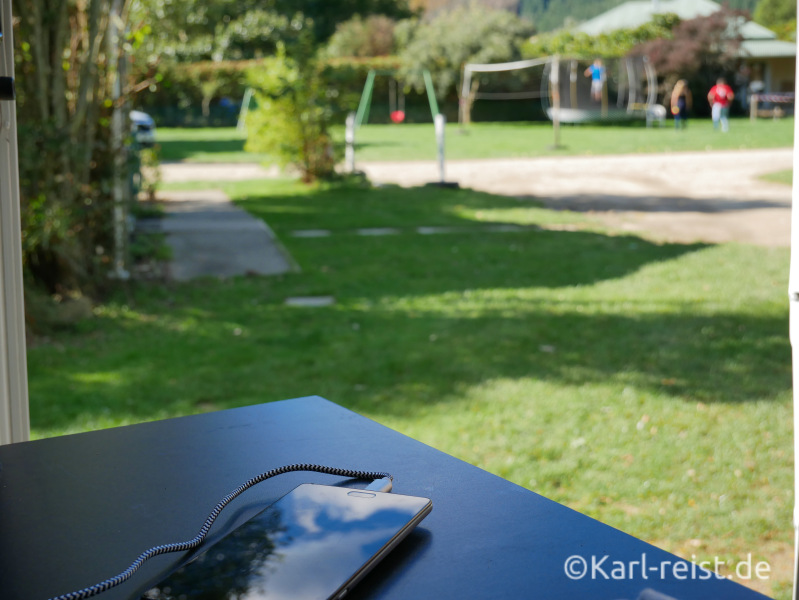 Smiths Farm Holiday Park Marlborough Sounds Camping Spielplatz