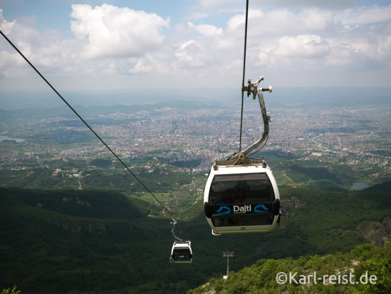 Dajti Seilbahn Tirana